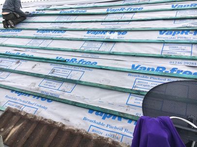 some of the roofing projects